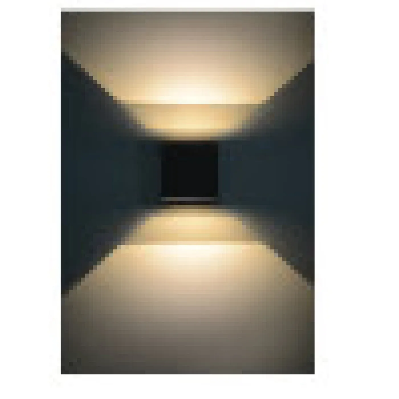 102054- 2x3w Narrow Beam Outdoor wall Lights 6w