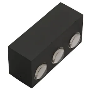 10246-6x1w Narrow Beam Outdoor wall Lights 6w