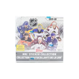 2019-2020 Topps NHL Hockey Sticker Box