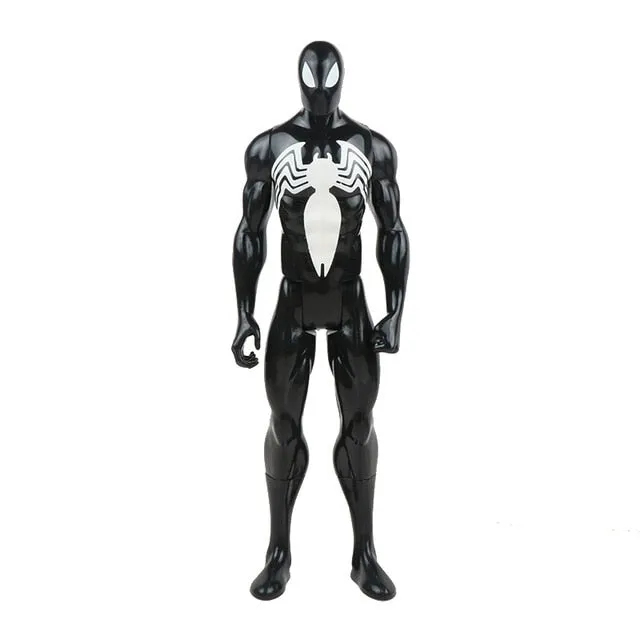 30cm Marvel Avengers Black Panther,Captain America, Thor, Wolverine,Venom,Hulk ,Ant Man,Thanos Action Figure Toys For Children.