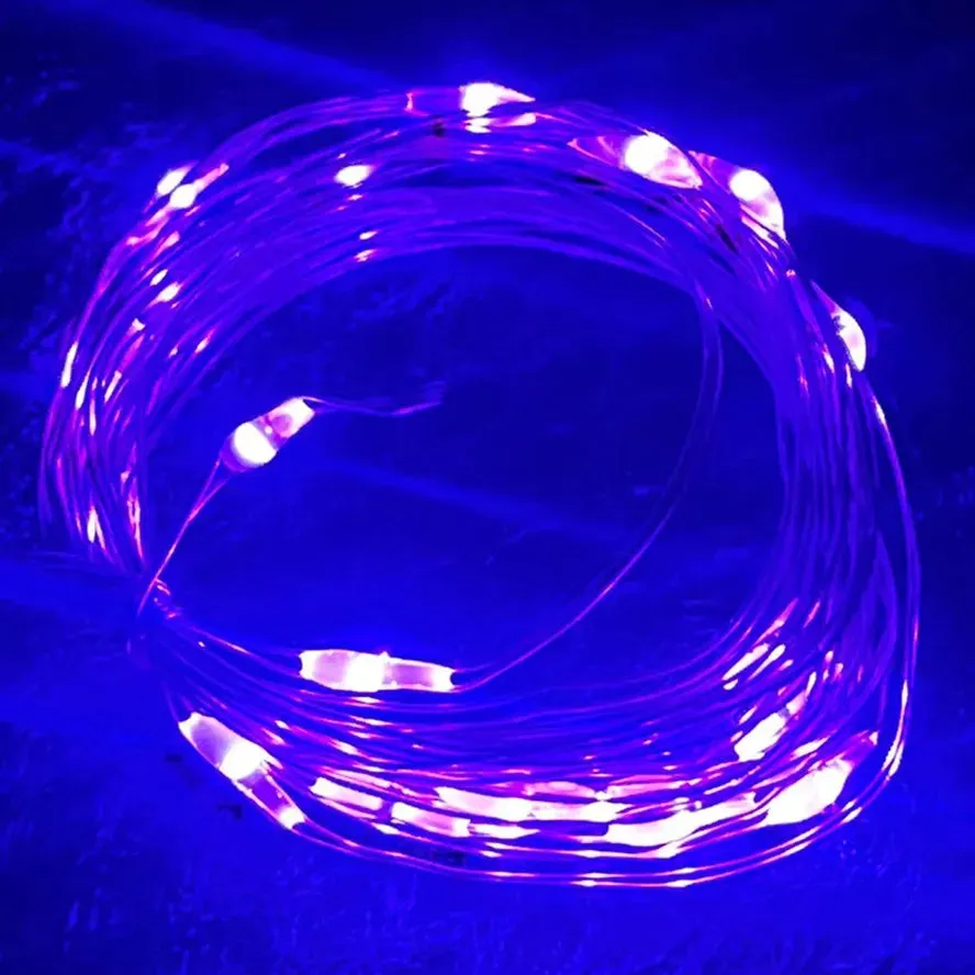 Aswesaw LED Wine Bottle Lights with Cork