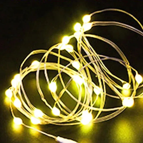 Aswesaw LED Wine Bottle Lights with Cork