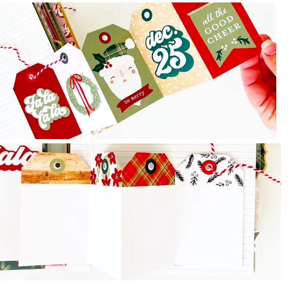 Boho Christmas 6x8 SN@P! Binder Kit