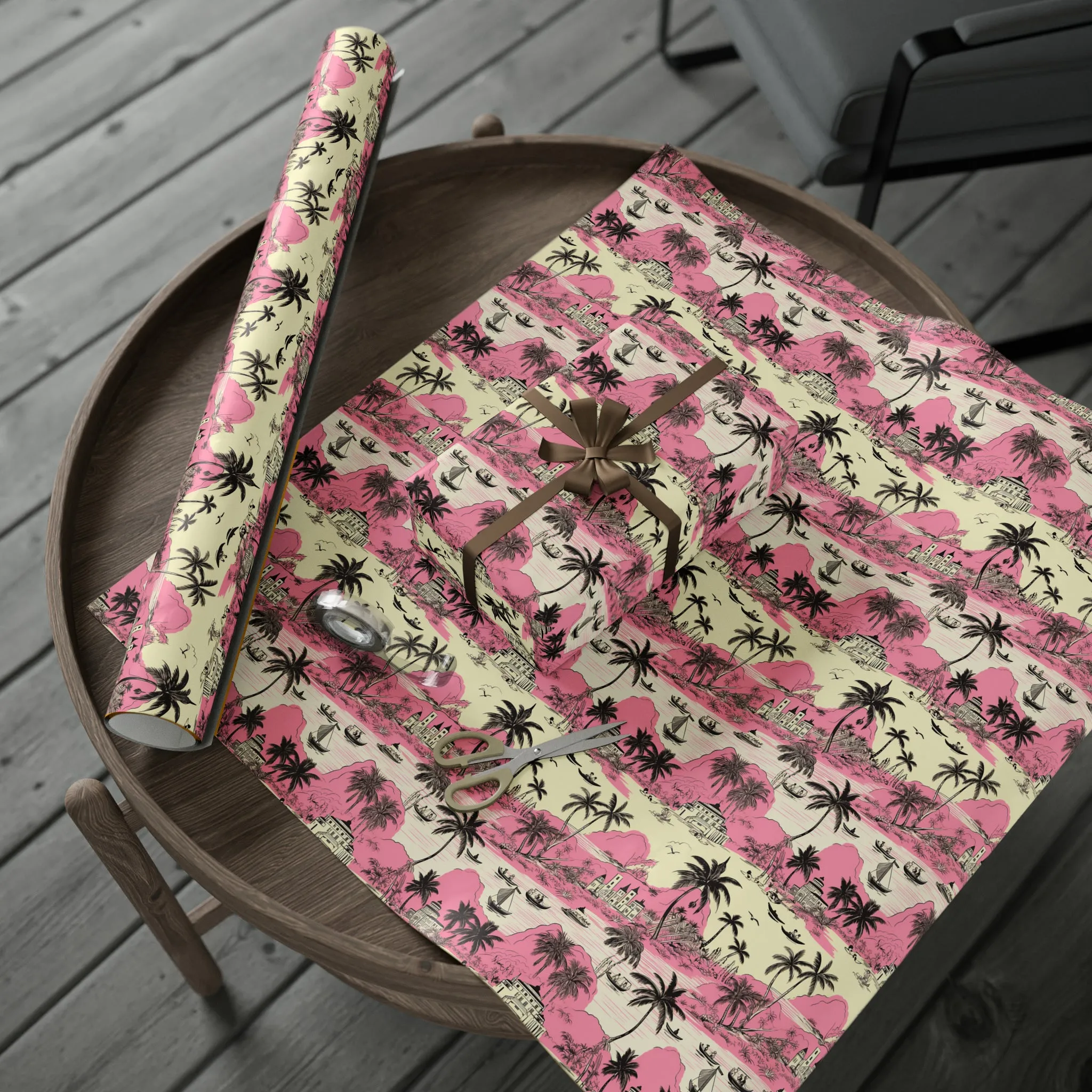 Cotton Candy Sunset Wrapping Paper