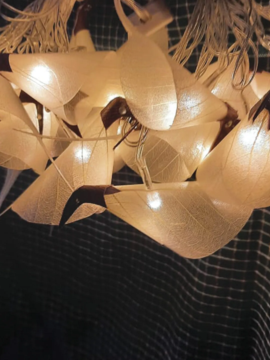 Fairy Lights Pipal Leaf Birds