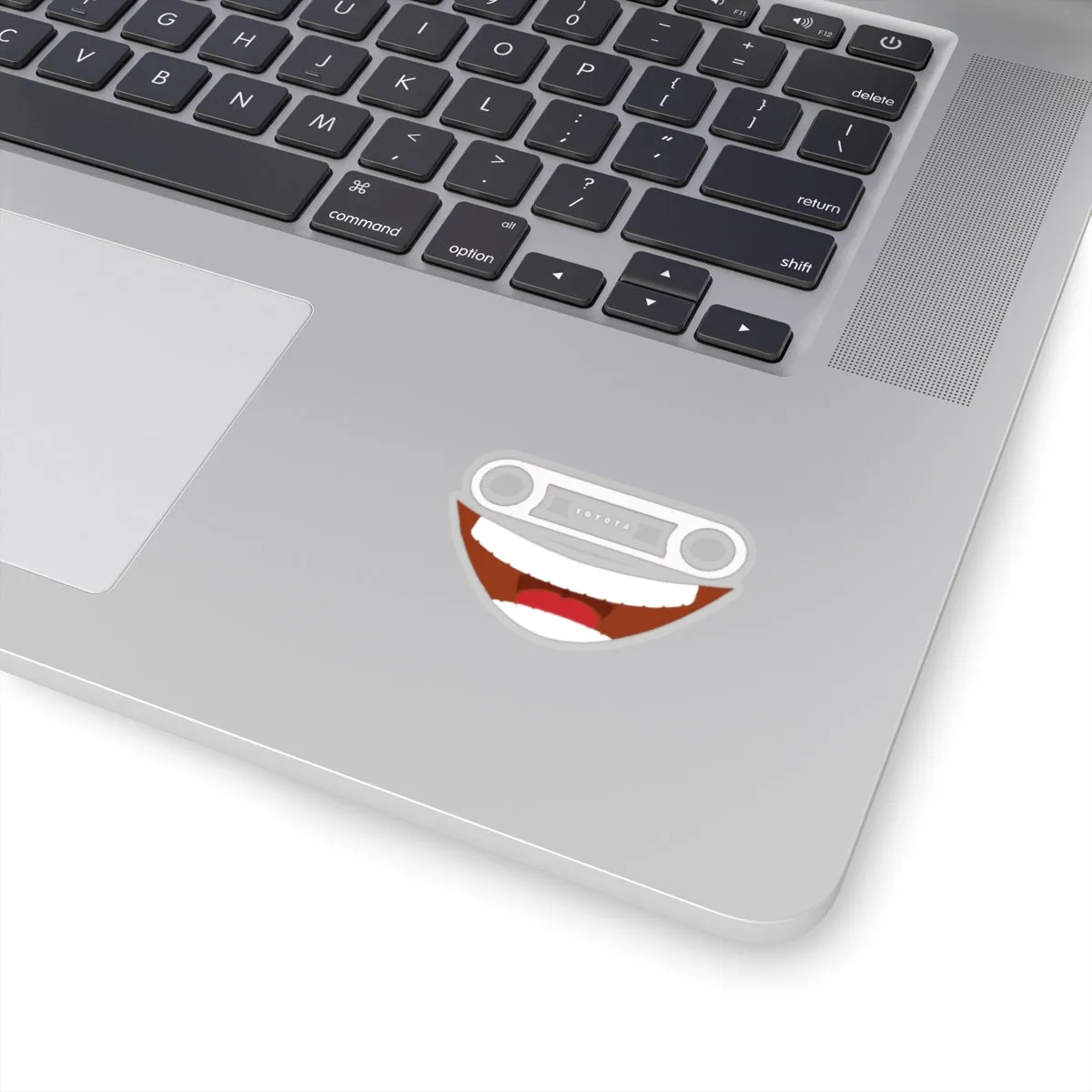 FJ40 Emoji Smile Decal Stickers Toyota Land Cruiser Gift for Car Guys by Reefmonkey