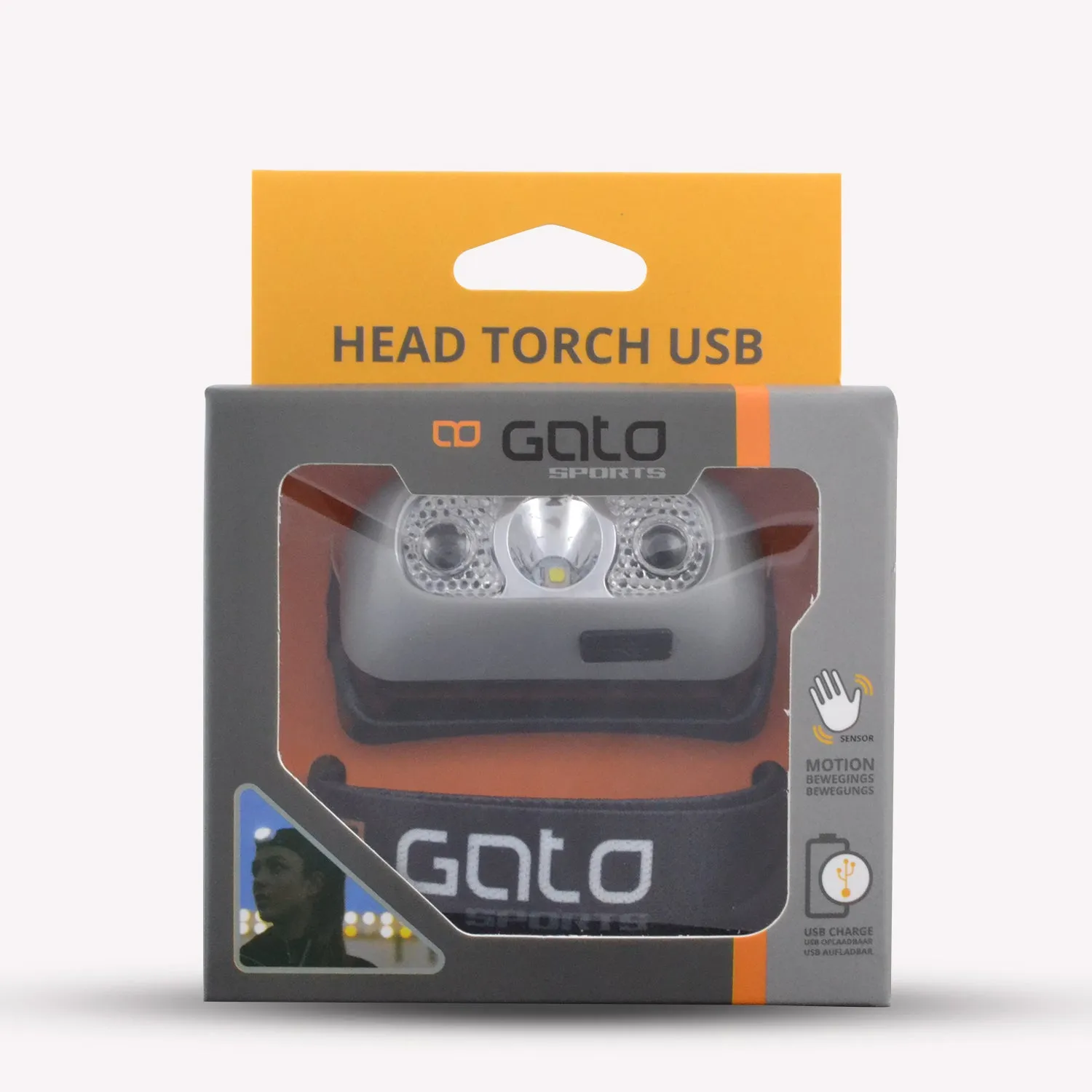 Head Torch USB