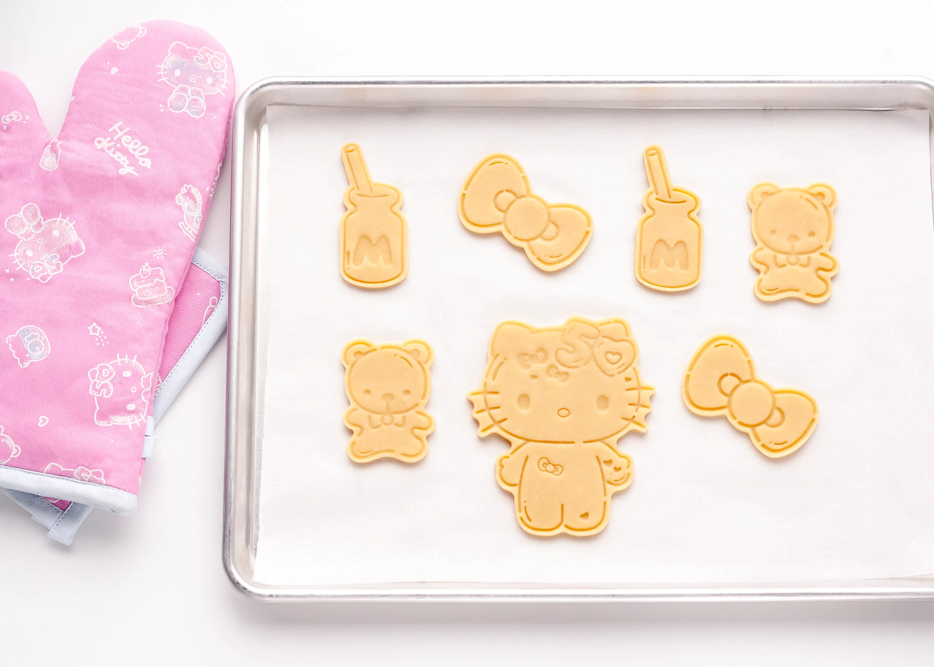 Hello Kitty 50th Anniversary Cookie Stamp and Frosting Set